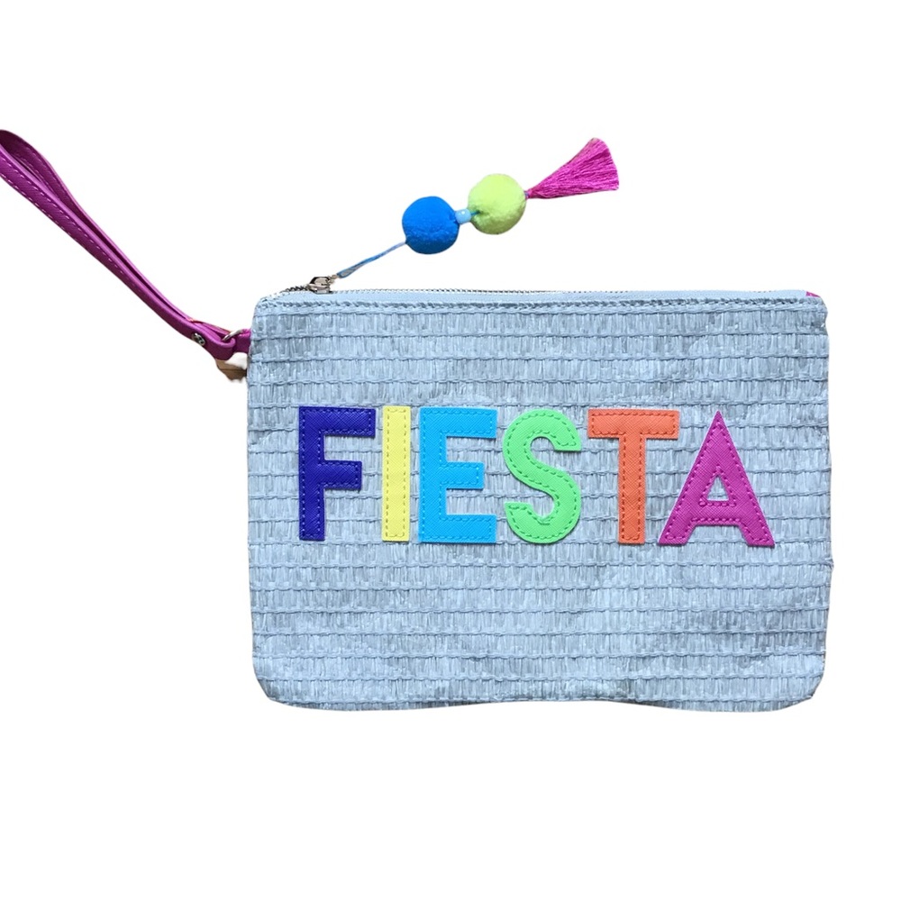Violet Ray Fiesta Wristlet Clutch
